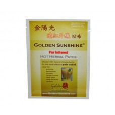 Golden Sunshine Far Infrared Herbal Patch"HOT" (Jin Yang Guang Yuan Hong Wai Xian Tie Bu)